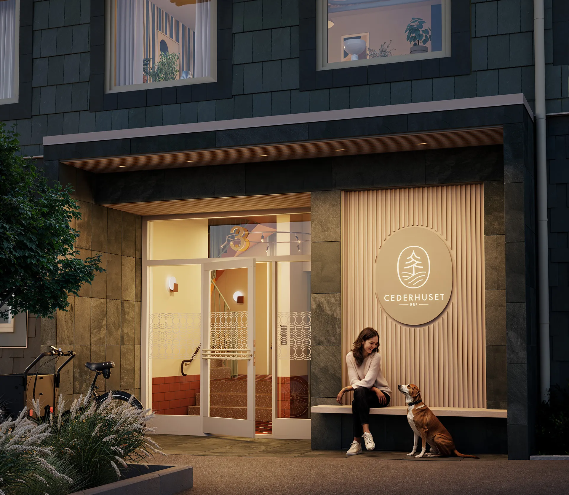 Cederhuset entré