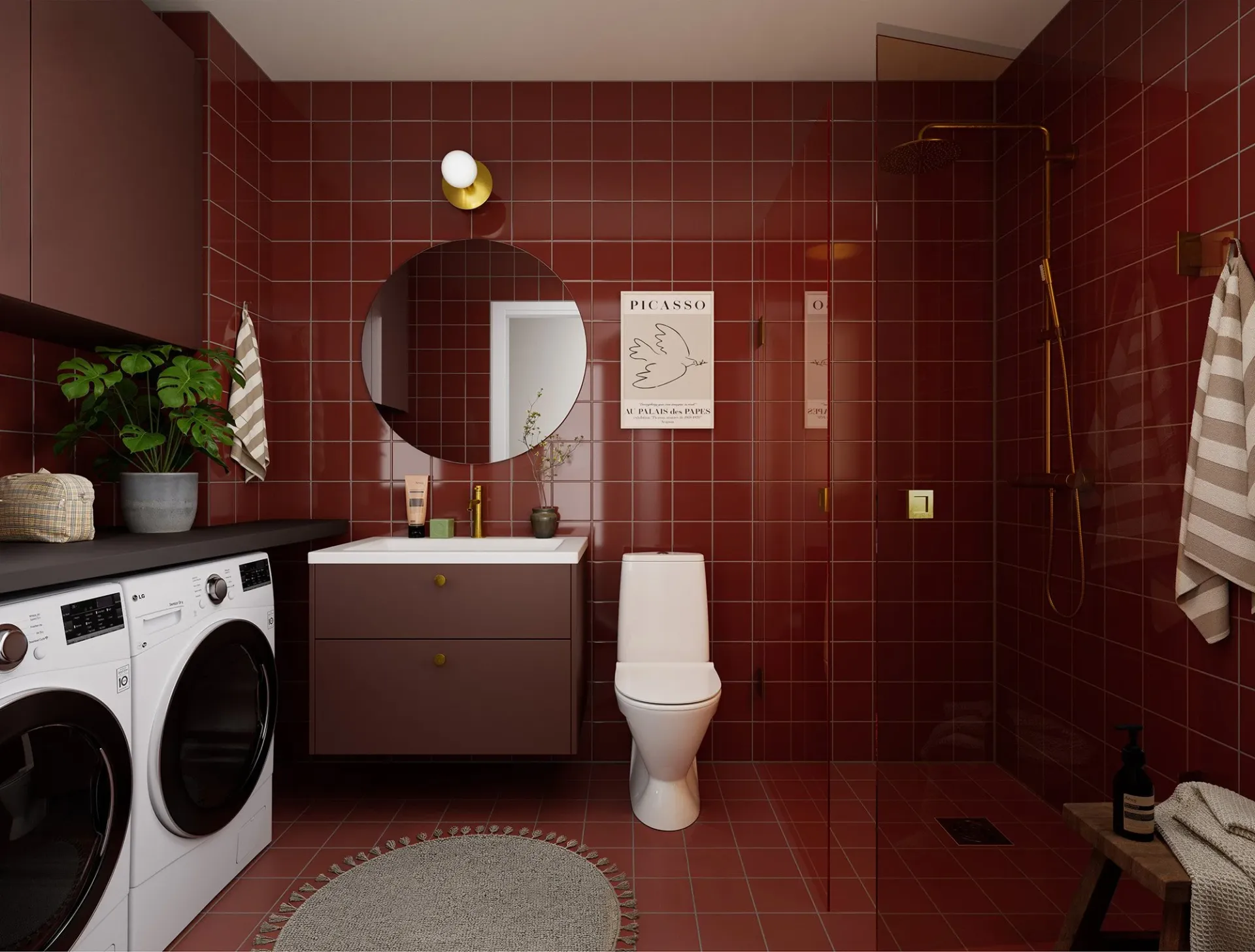 Interiørvisualisering - badrum