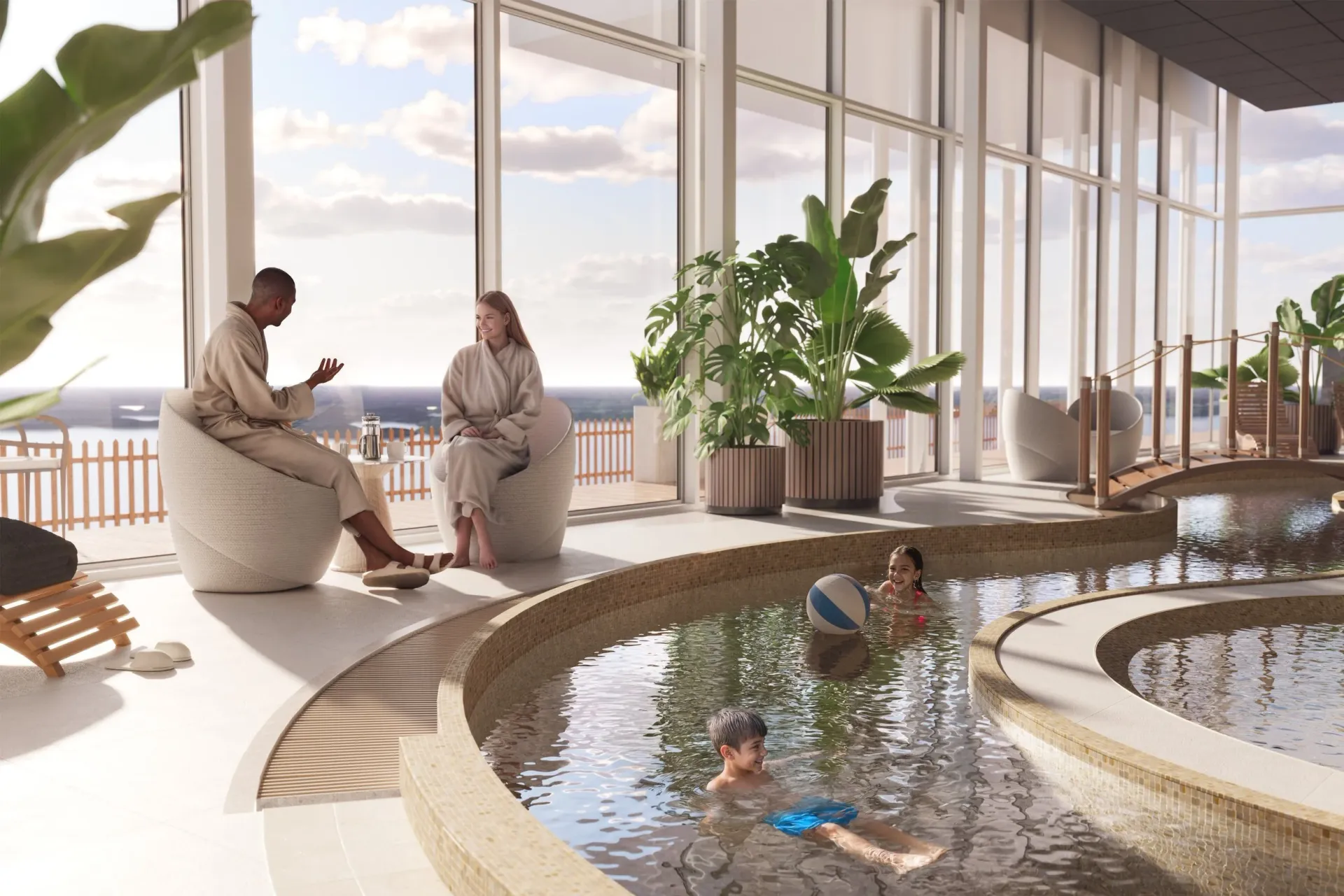 Vildmarkskällaren inomhuspool